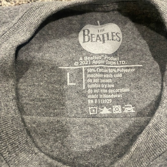 Beatles “Let it Be”  Band Gray T-shirt Size Large - Picture 4 of 7